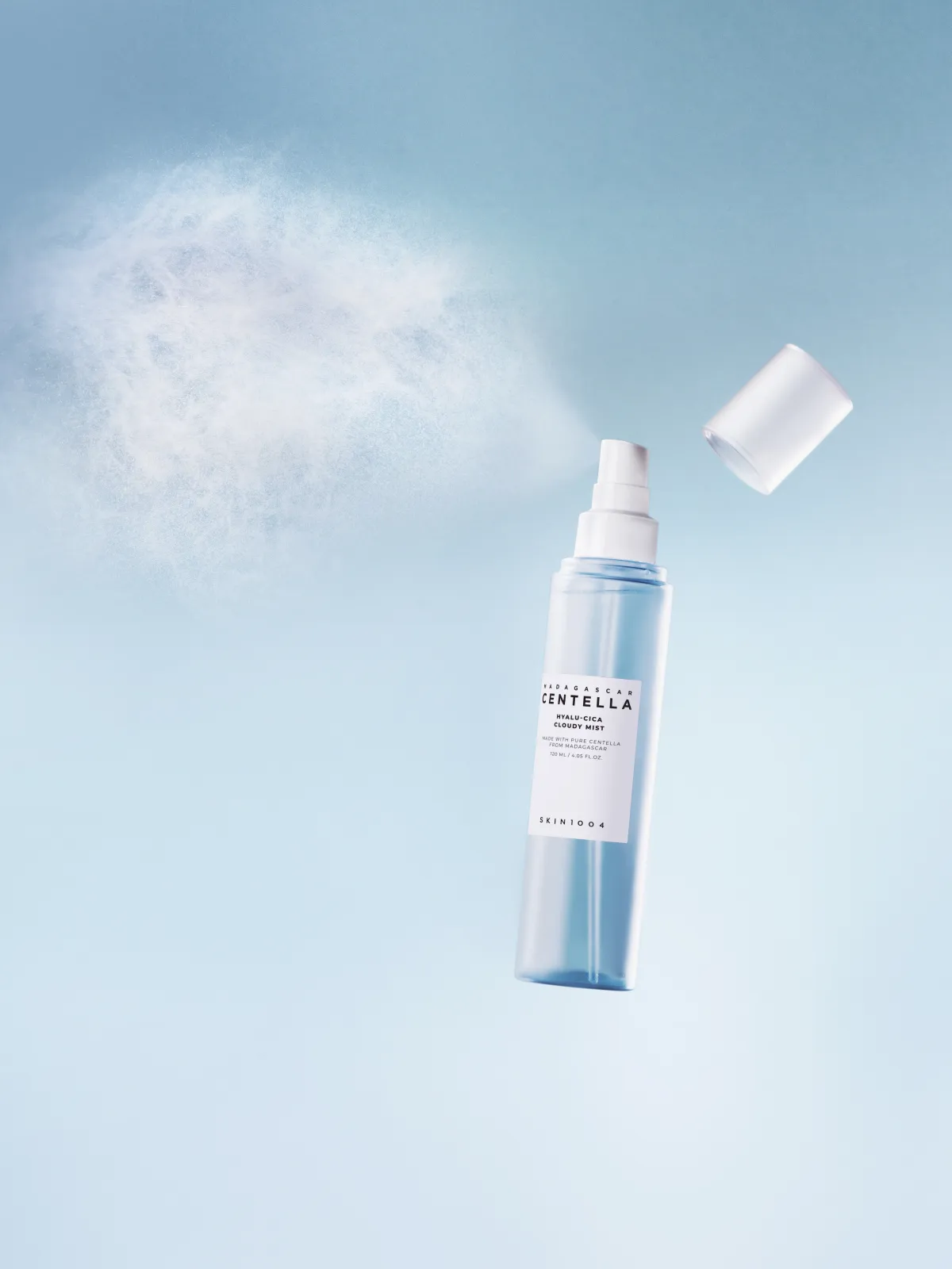 Bruma hidratante SKIN1004 Hyalu-Cica Cloudy Mist 120ml | refresca, calma y aporta hidratación instantánea