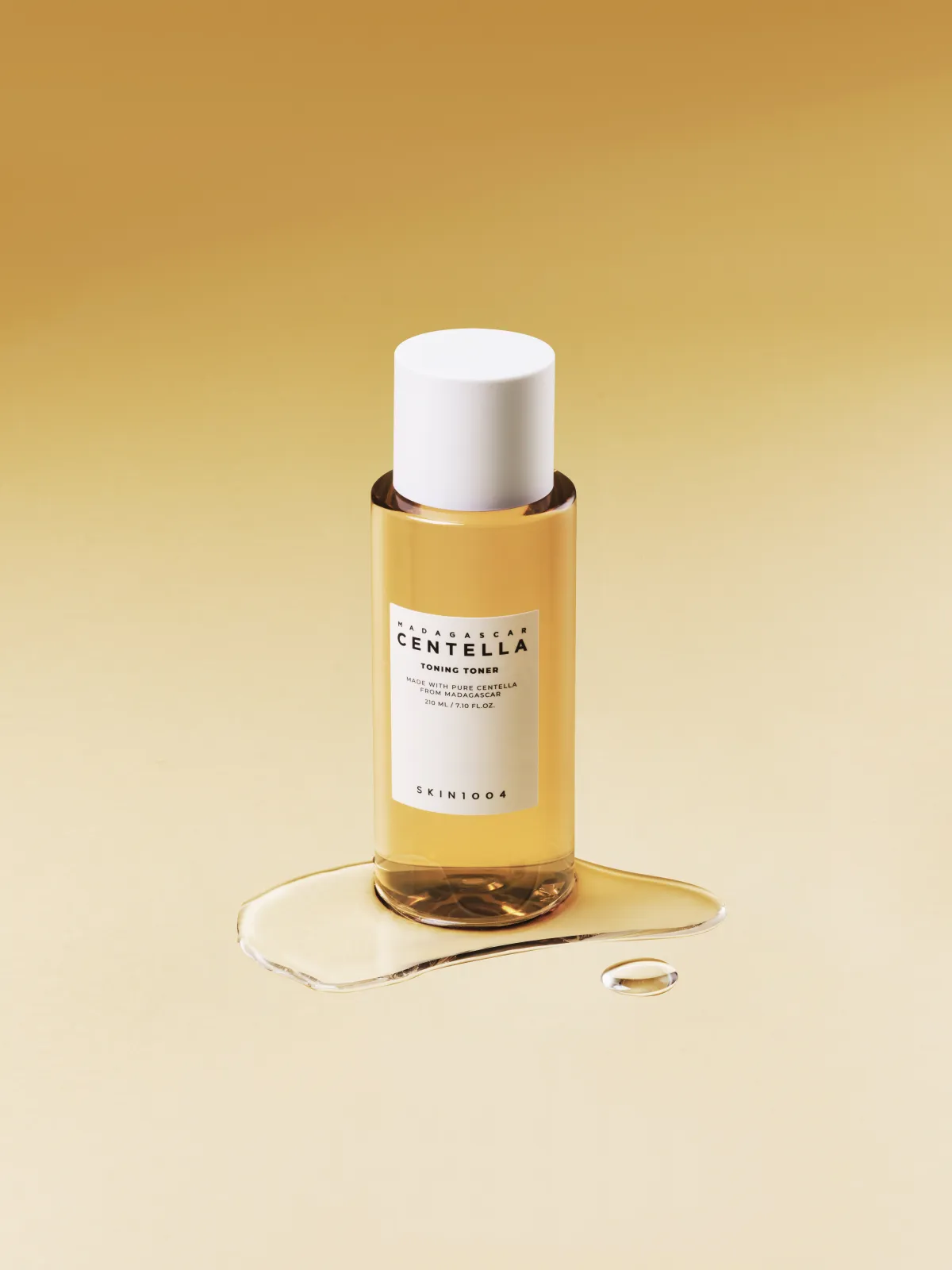 Tónico exfoliante suave SKIN1004 Centella Toning Toner 210ml | ilumina, calma y mejora la textura de la piel