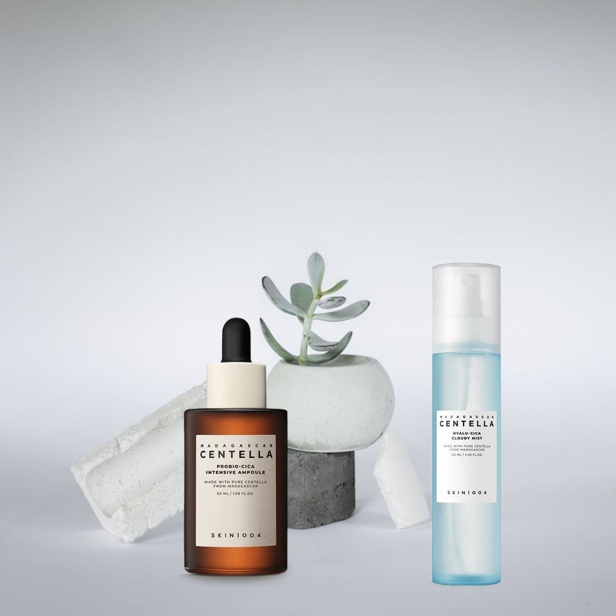 SKIN1004 Madagascar Centella Probio-Cica Intensive Ampoule 50ml SKIN1004 Madagascar Centella Hyalu-Cica Cloudy Mist 120ml