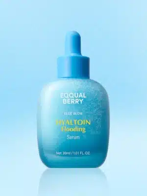 Cuidado refrescante y un chorro de agua hidratante para pieles sensibles y deshidratadas