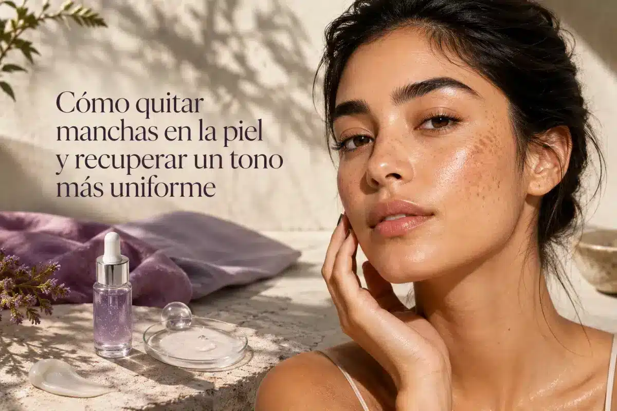 Cómo quitar manchas piel en México — guía de activos y SPF para hiperpigmentación | Carabella