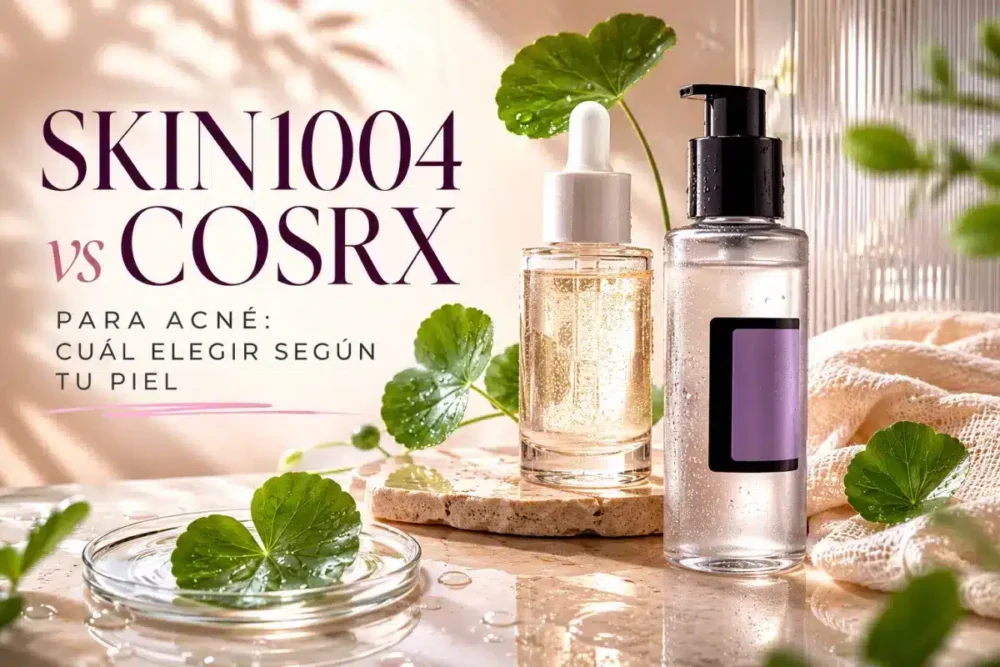 SKIN1004 vs COSRX para acné — cuál elegir en México | Carabella