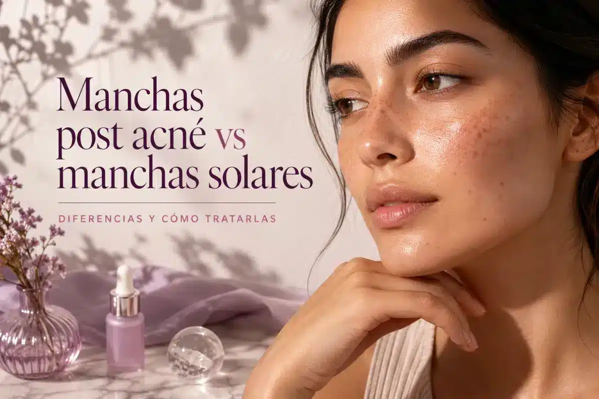 Manchas post acné vs manchas solares en piel latina — diferencias y tratamiento | Carabella México